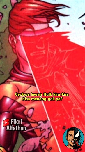 Cyclops kalahkan Hulk? 🤣 #cyclops #scottsummers #hulk #xmen #marvel #Avengers