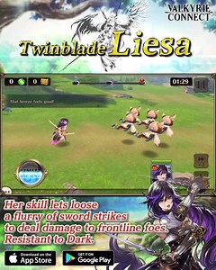 * † *―― Summon Heroes ――* † * A line-up of magnificently beautiful characters...! Together you connect to a journey to save the world! | Valkyrie Connect