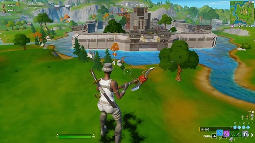 Floating Banana Army in Fortnite Creative Mode