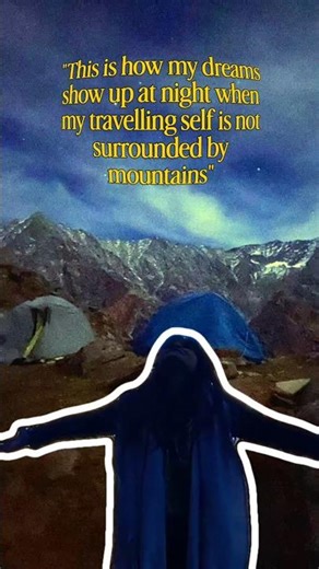 Every trekkers dream when they are not travelling. #trekkersofindia #girlswhotravel