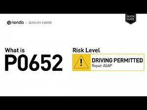 What is P0652 Engine Code [Quick Guide]