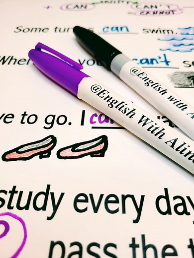 4.8K views · 149 reactions | Learn to use #CAN and #CAN'T to talk about abilities #beginnerESL #BASIC #englishlesson #englishwithalina #onlinelessons #learnonline #OnlineLearning #teacher #teaching #TESOL #easyenglish #ESL #English #Vocabulary #improveyourenglish #basicenglish #grammar #ingles #learning #eslteacher #viral #videolesson #Easy #learn #speakenglish | English With Alina | Facebook