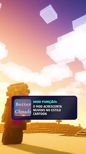 Minecraft: Nuvens Perfeitas com Better Clouds Mod