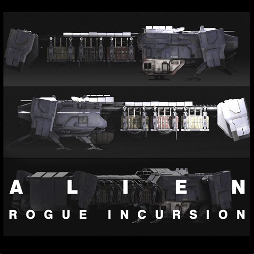 Alien: Rogue Incusrion - Ship Concept, Bruno Wall