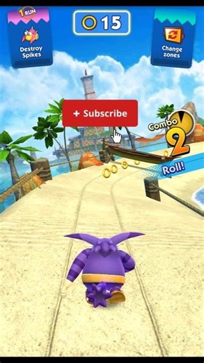 Sonic Dash Android Gameplay #sonicdash #shorts #gaming