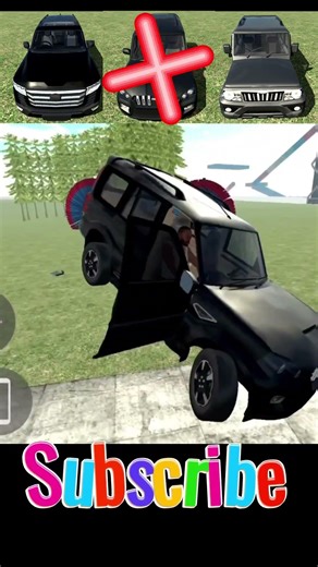 Bolero Car Heavy Stunt Jumping Challenge #shorts #indianbikedriving3d #gta
