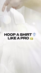 1K views | Hoop A Shirt Like A Pro  Hooping a shirt properly to...