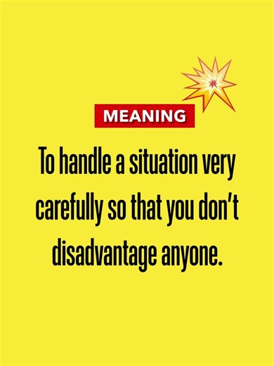 Speak Smarter With Idioms’Walk A Diplomatic Line📚Learn to express yourself #learningenglish#english