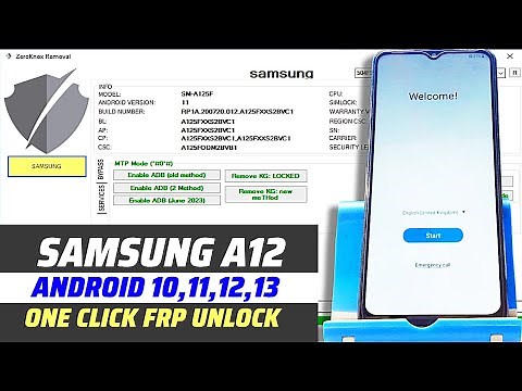 Samsung A12 FRP Unlock: Unlock Your Phone and Regain Control!