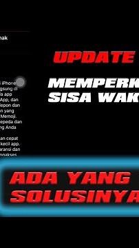UPDATE IOS 14 || MEMPERKIRAKAN SISA WAKTU || ADA YANG TAU SOLUSINYA