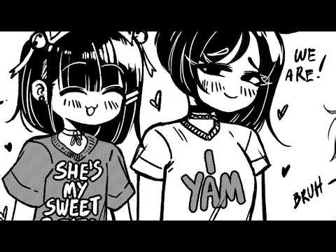 Introvert vs Extrovert GF | Lesbian comic dub