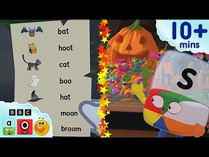 All the Spooky Spellings! 🕷️🕸️ | Learn to Read and Write | Alphablocks - Videos For Kids