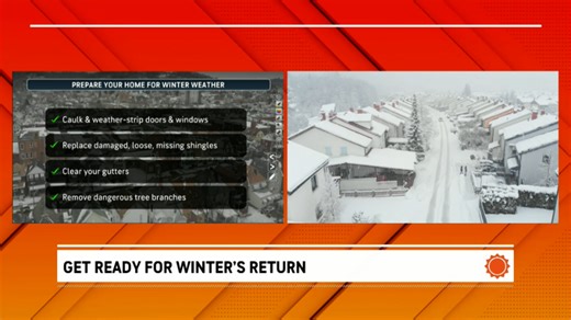 It's time to prepare your home for winter