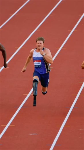 USATF on Instagram: "☝️ And that’s why he’s #1, folks. @hunterwoodhall zipped through the @usparatf Men’s 100m Final with a 10.76  #USATF #JourneyToGold"
