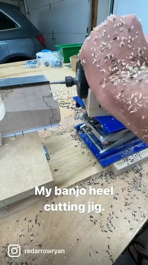 Banjo Neck Heel Cut Process