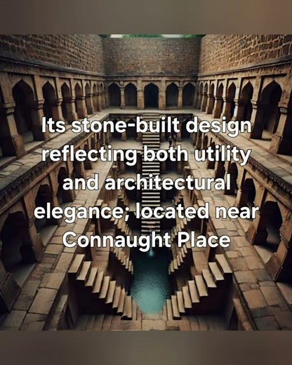 The Agrasen ki Baoli Stepwell, King Agrasen,reconstruction during 14th-century Tughlaq, Delhi India