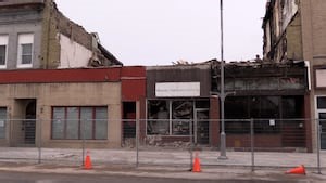 St. Thomas, Ont. building demolished after fire, but piece of history salvaged from wreckage