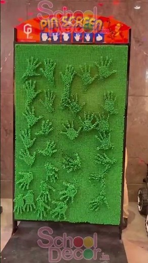 Pin Screen for Kids | Perfect for Schools & Malls 🎯 #schooldecor #kidsplayarea