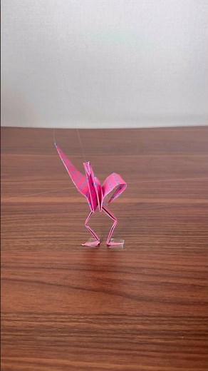 【dancing crane】ダンシングつる#origami#papercraft#折纸#摺紙#简单的#종이접기