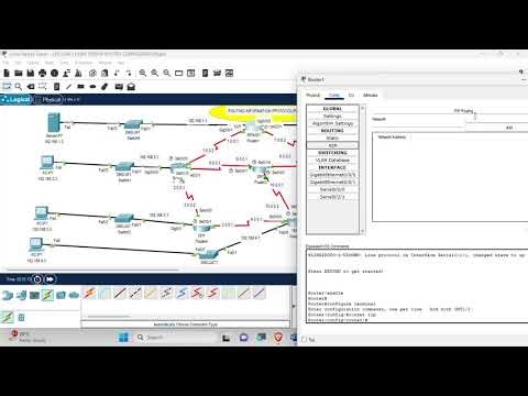 RIP Version 2 Routing with 7 Routers | Step-by-Step CCNA Lab