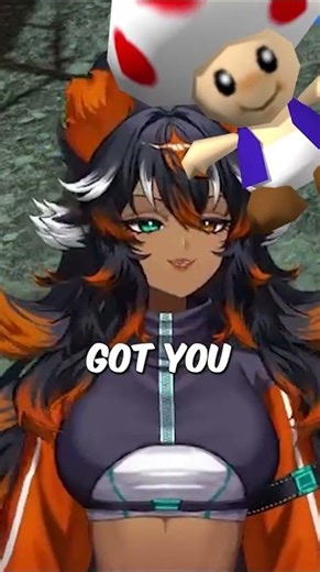 Ya know.. didn’t know what to expect Credits - @Issa_Bass for toad #gamergirl #silly #vtuberclips