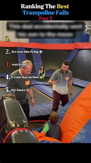 Ranking The Best Trampoline Fails ☠️ Part 5