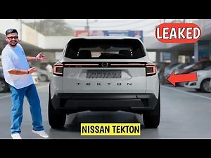Finally Nissan Tekton 2025 Leak 🔥 | ALL DETAILS - 10.5L में Luxury SUV? Victoris का End Game!