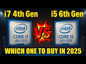 Intel i7 4th Gen vs i5 6th Gen | Performance, Gaming, Benchmarks & Price (2025) || REHMAN SPEC