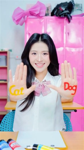 A Quick Trick to Draw a Dog & Cat from DOG and CAT 🎨🐶🐱 #anna