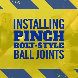 Installing a MOOG ball joint with a pinch bolt calls for some extra attention. Watch MOOG Senior Engineering Lab Technician, Steve Schmitt, demonstrate the correct procedure: bit.ly/3JzmmFf | MOOG Parts