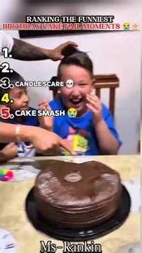 Ranking The Funniest birthday cake fail moments 🎂💀 #shorts #birthdayfails #funny