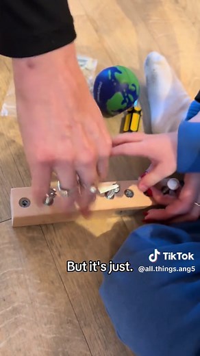 Montessori Screwdriver Board: Essential Learning Toy