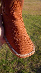 11K views · 147 reactions | Closer Look At Our Exclusive Matte Cognac Python Boots  | Alfa Western Wear | Facebook