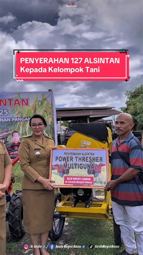 Bantuan Alat Pertanian di Kabupaten Landak