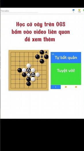 Learn Go on OGS #vuongdanhcovay #games #covay #chess #còvây