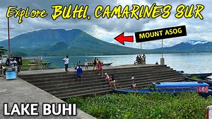 Exploring BUHI, CAMARINES SUR | Walk Tour Around Buhi Lake & Public Market in Bicol, Philippines Let's explore the beautiful town of Buhi in Camarines Sur. Buhi is most known for its Lake Buhi - the 1,800 hectare freshwater lake that was created out of volcanic activity and is located between Mount Asog and Mount Malinao. The Lake Buhi is also considered to be the most famous lake in the entire Bicol region not only because of its relaxing view but also because it is home to the world's smallest