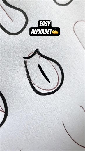 easy graffiti A-Z (p2) #graffiti #tutorial #alphabet #lettering #howtodraw #learningtodraw