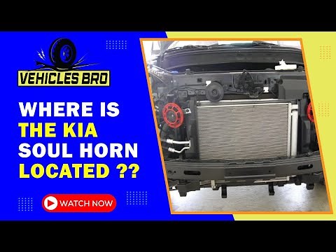 Where’s The Kia Soul Horn Location?