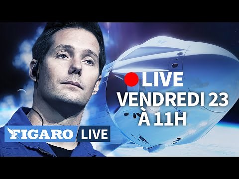 🔴Le décollage de Thomas Pesquet sur SpaceX vers l'ISS [commentaires Fr]