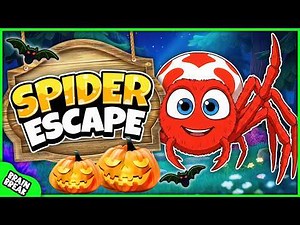 Going on a Spider Hunt 🕷 Halloween Brain Break Party | Kids Dance Songs | Spooky Freeze Dance