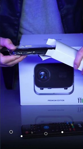 Transforme sua casa em um cinema com o Projetor Dub 3800! 🎬