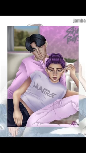 Illustration Tutorial: Roomie and Genie Artwork Process