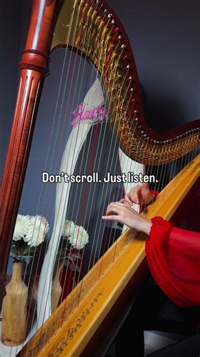 Just Listen 🎧 #harp #harpmusic #instrumental #calmmusic #shortmusic