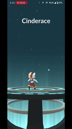 Got Blessed Hundo Dynamax Cinderace in Pokémon Go #shorts #shiny #dynamax #jollyjon #catch #f2p