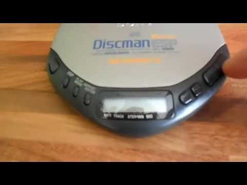 VINTAGE RETRO SONY D-E301 DISCMAN WALKMAN PERSONAL CD PLAYER WITH ESP PROTECTION