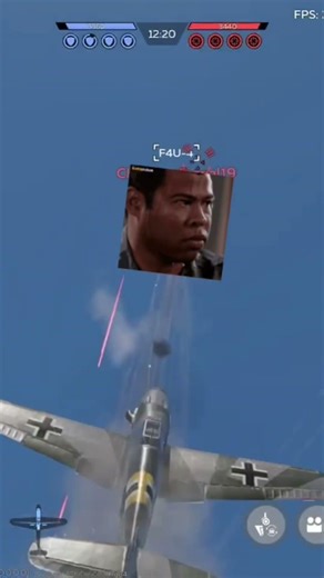 Bf109-f2 vs f4u-4 epic battle #gaming #warthunder #ww2 #germany #f4ucorsair #latewar #panzerfront