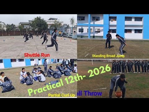 Physical education Practical (048) Class-12th 2025-26 | Sai khelo India Test Ground Activities |