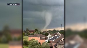 24K views · 165 reactions | WATCH | Video shows the confirmed tornado that violently tore through neighborhoods, ripping off roofs and uprooting massive trees in Union Township over the weekend. Full story ---> https://wjactv.com/news/local/video-tornado-rips-roof-off-pennsylvania-church-congregation-inside-washington-county-union-township-storms-weather-damage# : WPXI | WJAC-TV News | Facebook