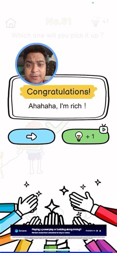 🤯🤯 Funny Brainout game level 61 #solved #mindgames #puzzlegame #explore #viralgamers #fyp #foryou