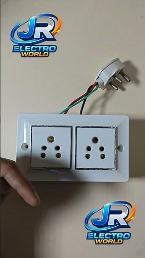 ⚡ 2 Socket Board Wiring Step By Step | 2 Socket Connection | 5 Pin Socket Connection
